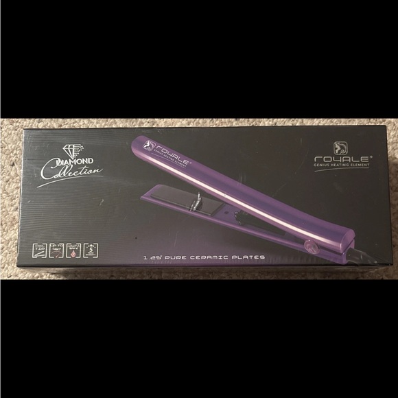 Limited Edition Royale Platinum Genius Heating Element Hair Straightener - Picture 3 of 8